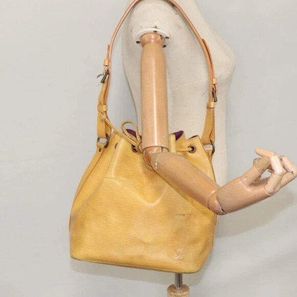 Louis Vuitton Handbags - LOUIS VUITTON Epi Petit Noe Shoulder Bag Yellow